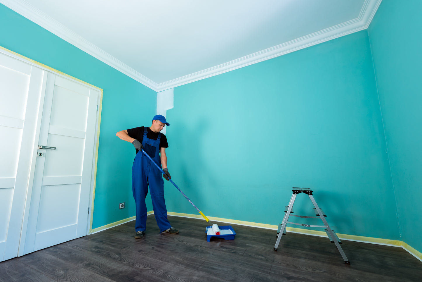 Pintura vinil-acrílica K-300 Blanco 19lts
